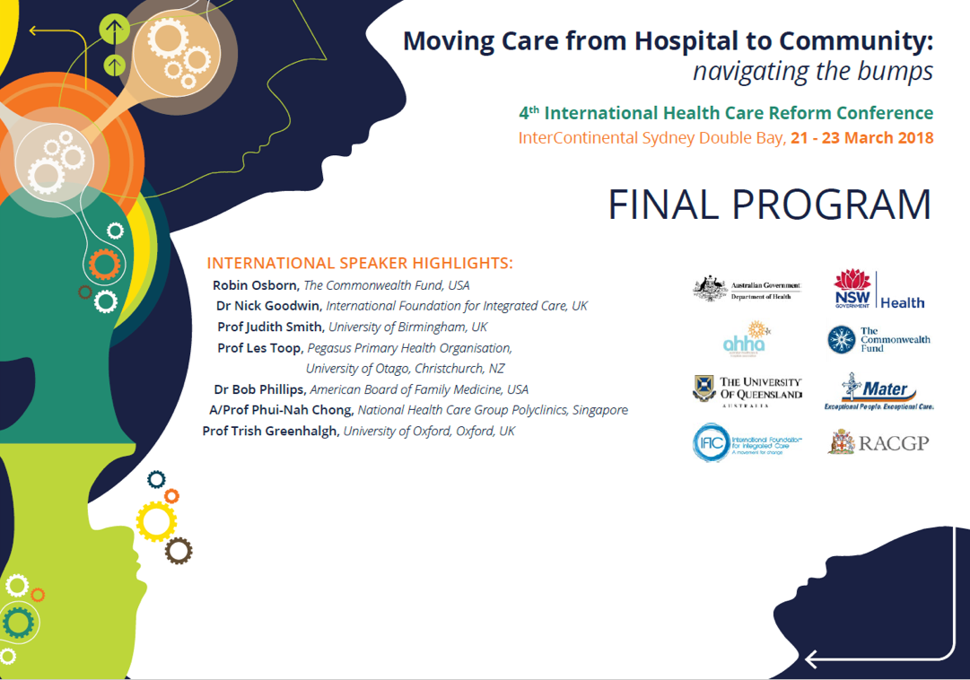 Health Care Reform Conference programme